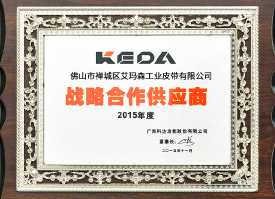 艾玛森2015年战略合作供应商