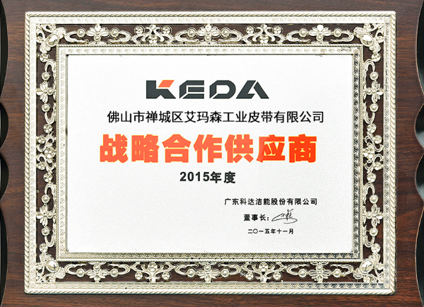 艾玛森2015年战略合作供应商